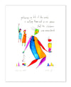 Bits of the World Art Print