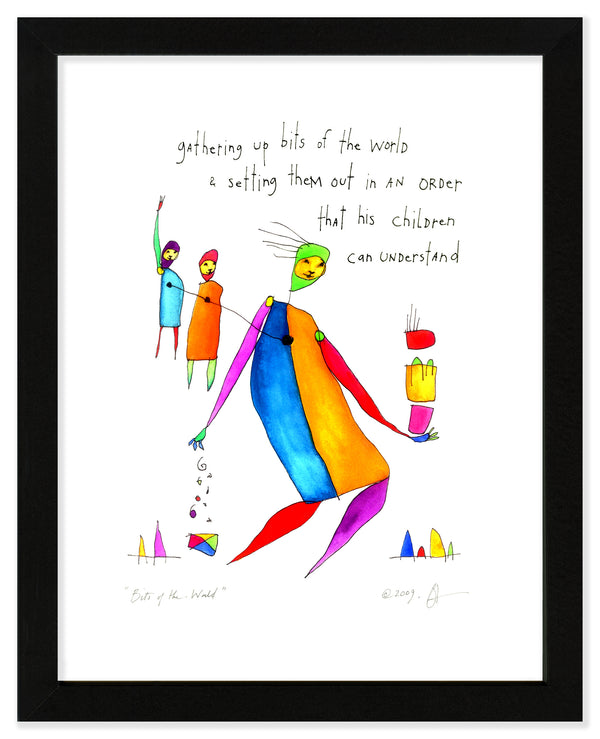 Bits of the World Prints Art Print