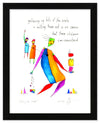 Bits of the World Art Print