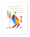 Bits of the World Art Print