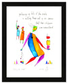 Bits of the World Art Print