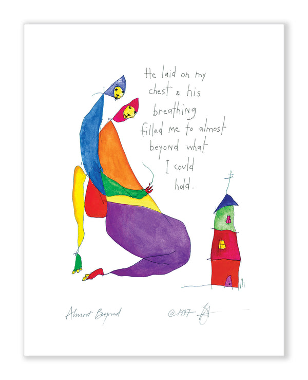 Almost Beyond Art Print