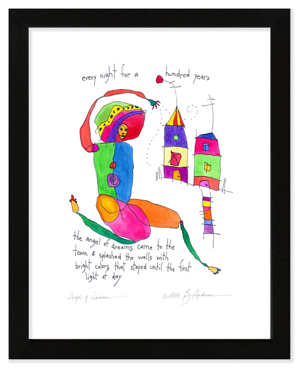 Angel of Dreams Art Print