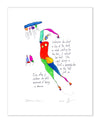 Ballerina Mom Art Print