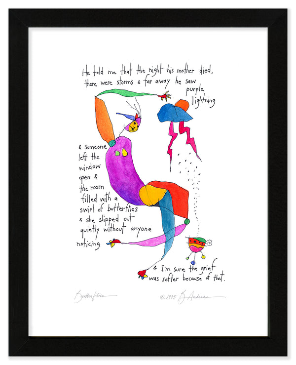 Butterflies Art Print