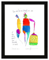 Chocolate Drain Art Print