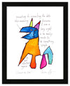 Connect the Dots Art Print