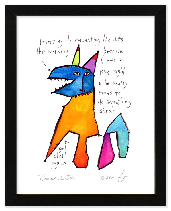 Connect the Dots Art Print