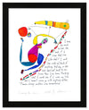 Crossing the Line Art Print