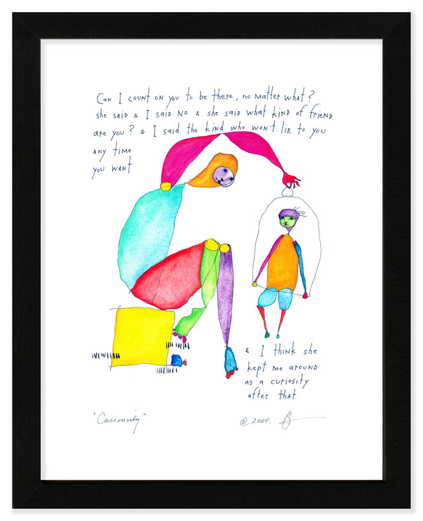 Curiosity Art Print