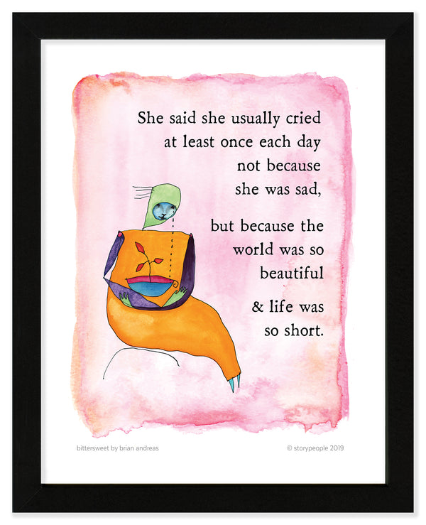 Bittersweet Color Wash Print
