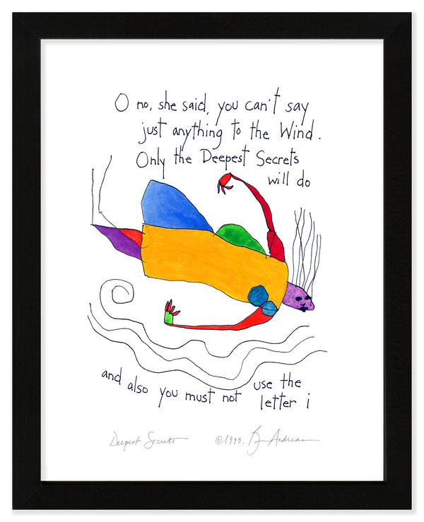 Deepest Secrets Art Print