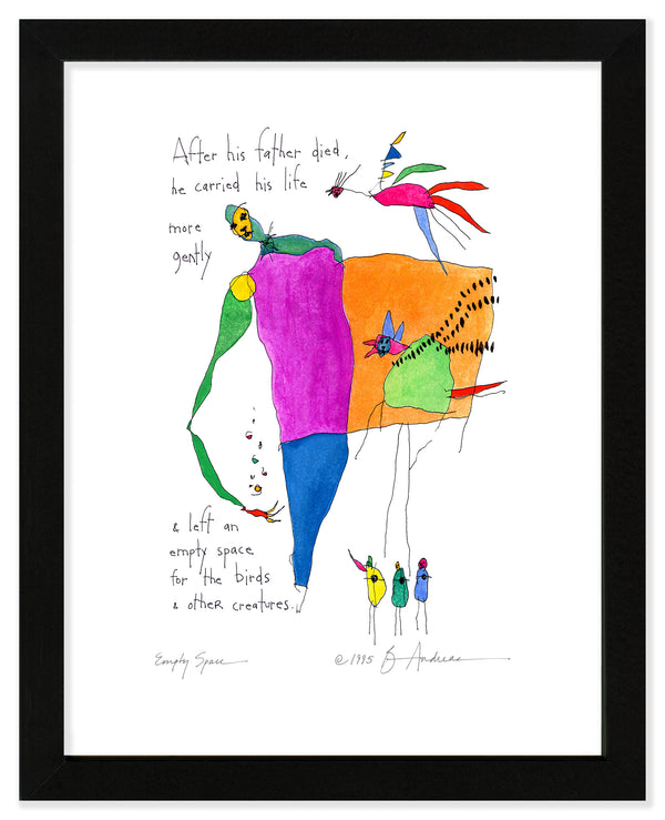 Empty Spaces Art Print