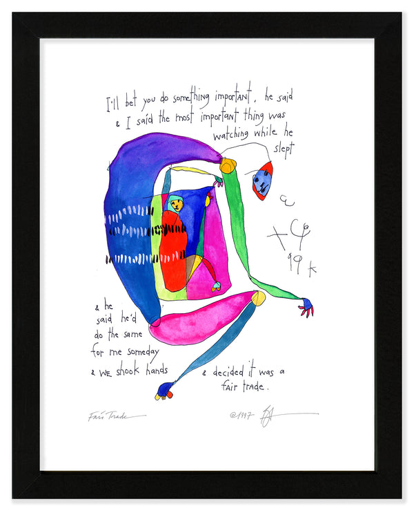 Fair Trade Art Print