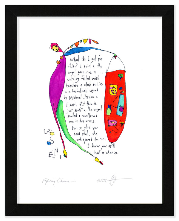 Fighting Chance Art Print