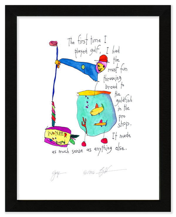 Golf Art Print