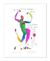 Leaves of Music Art Print