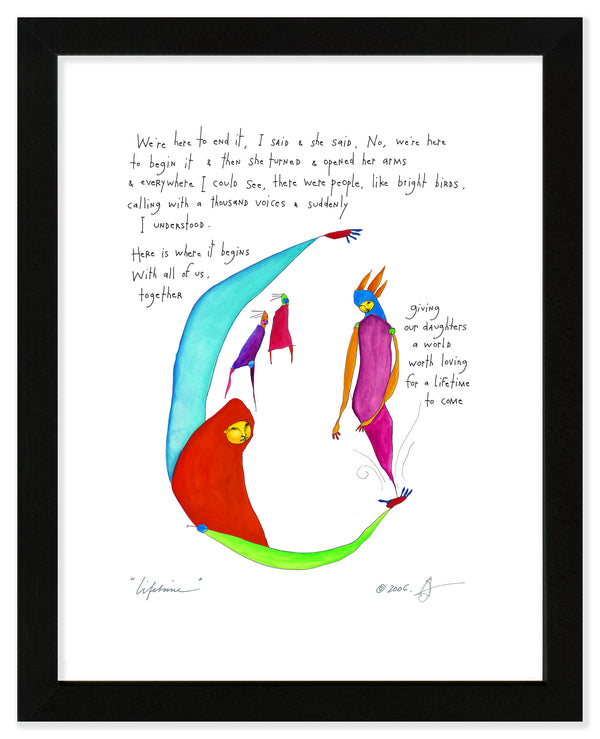 Lifetime Art Print