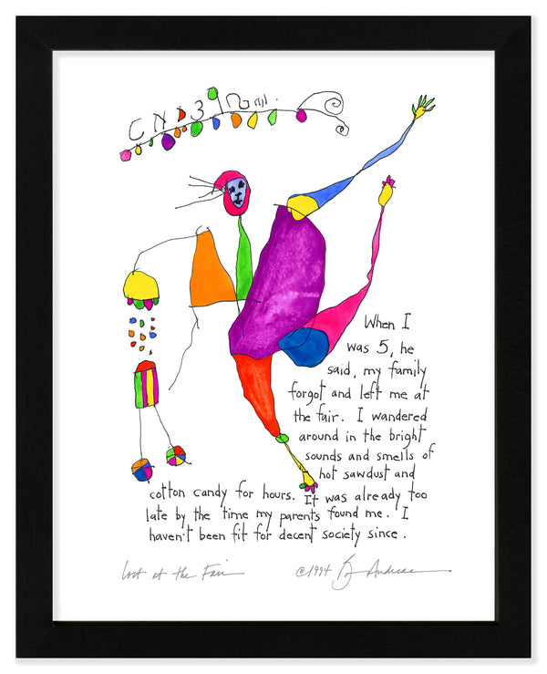 Lost at the Fair Art Print