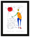Meeting the Devil Art Print