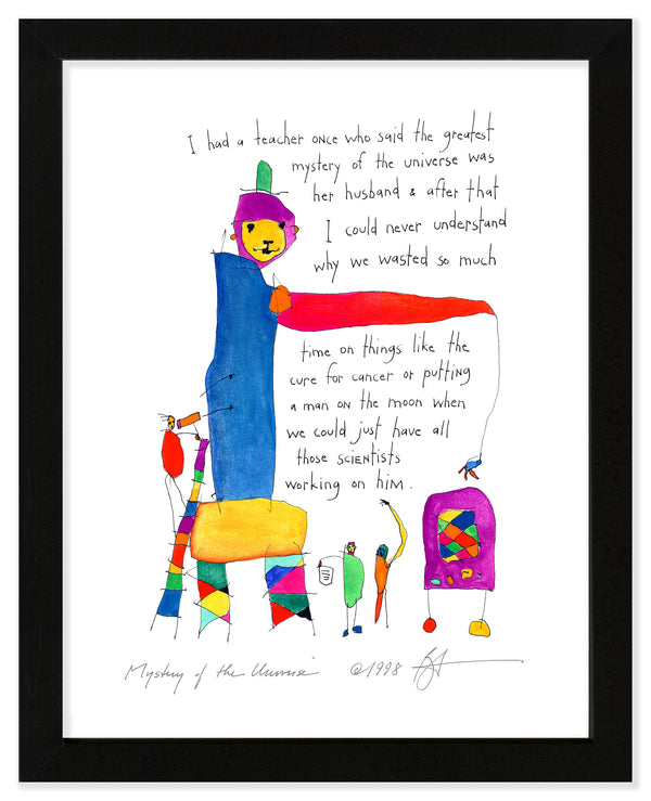 Mystery of the Universe Art Print