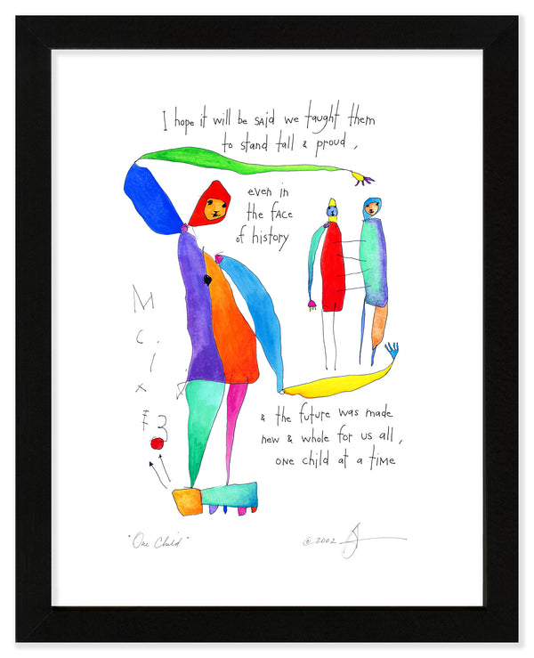 One Child Art Print