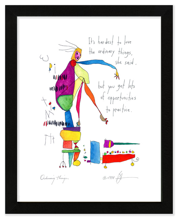 Ordinary Things Art Print