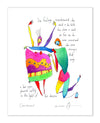 Overdressed Art Print