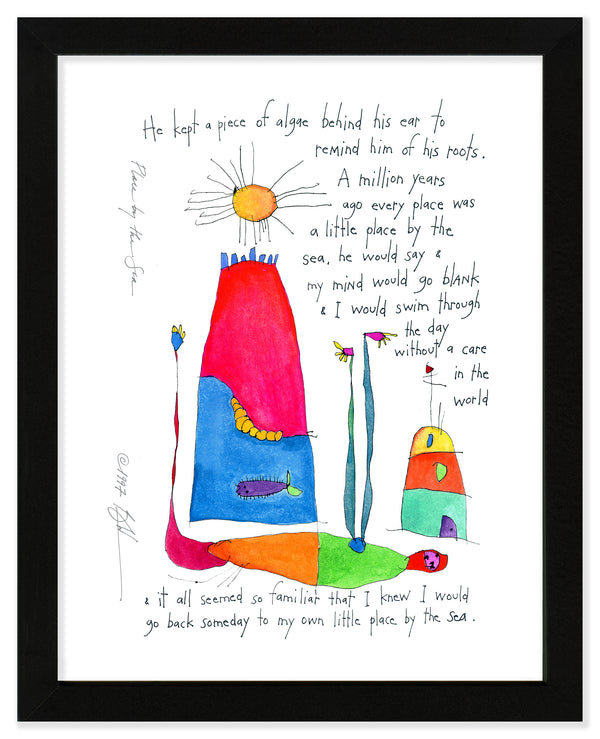 Place by the Sea Art Print