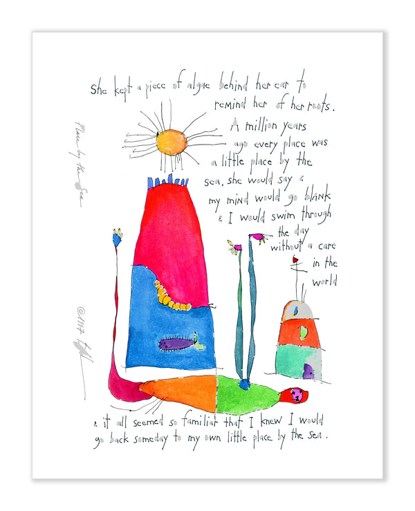 Place by the Sea Art Print