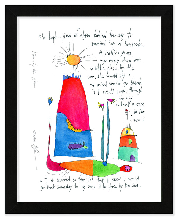 Place by the Sea Art Print