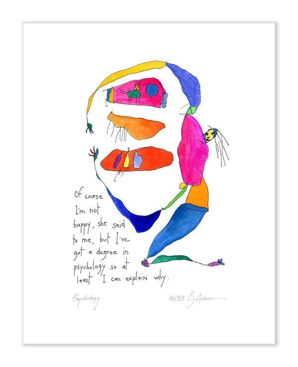 Psychology Art Print