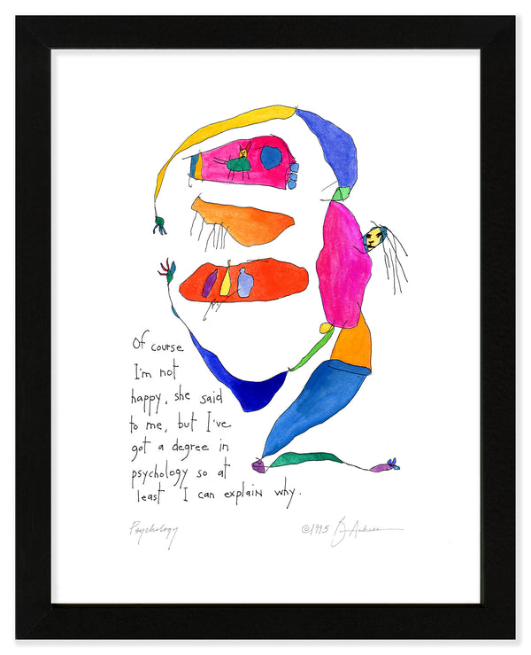 Psychology Art Print