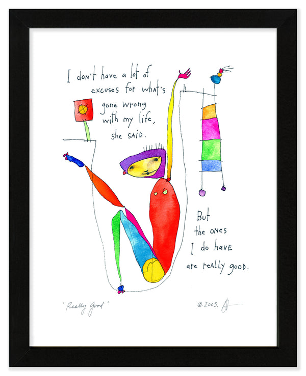 Really Good Art Print