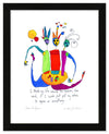 Selves to Agree Art Print