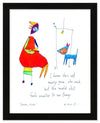 Smaller World Art Print