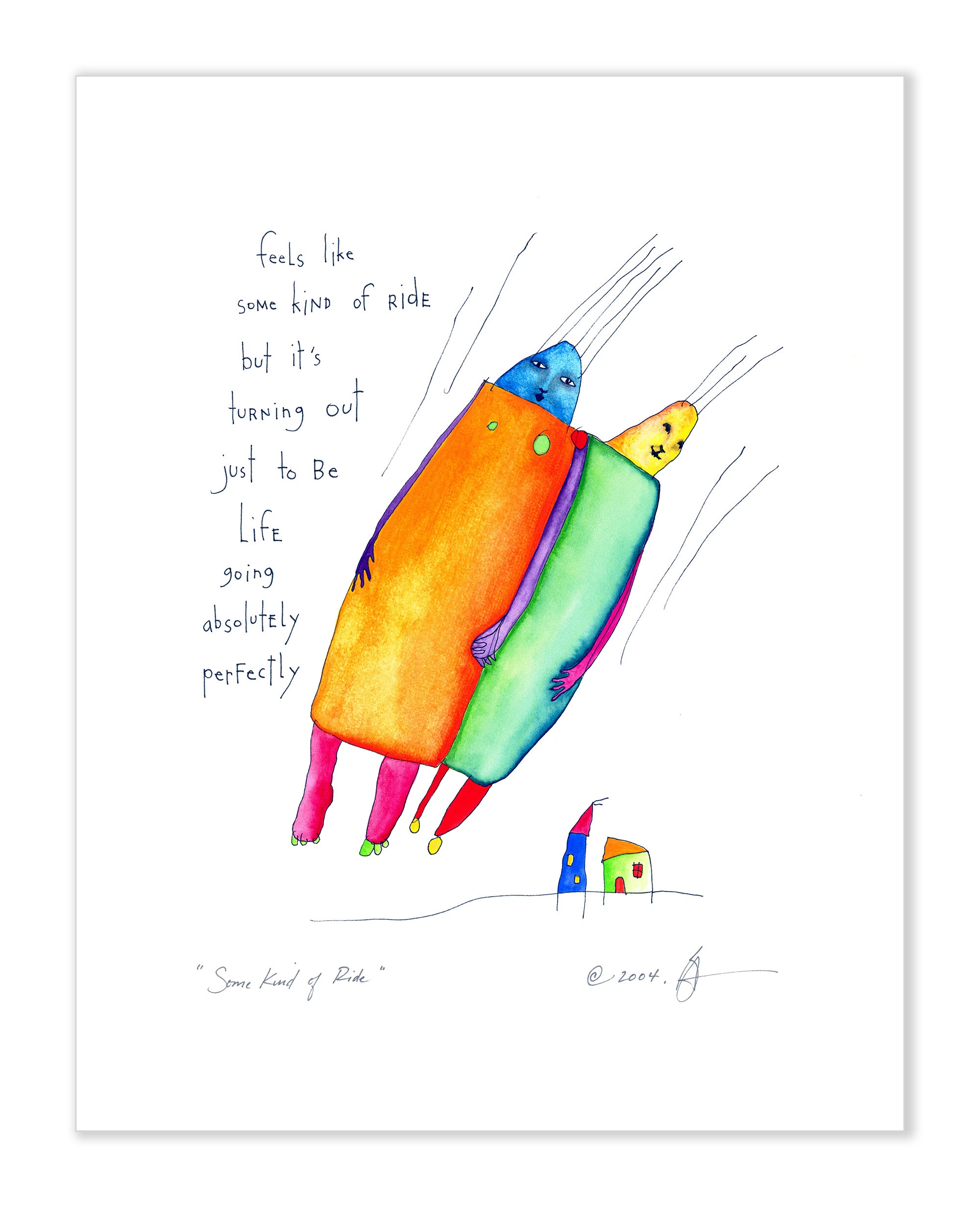 Some Kind of Ride Art Print