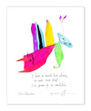 Stress Reduction Art Print