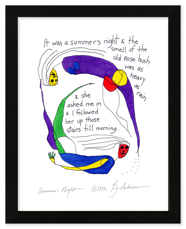 Summer's Night Art Print