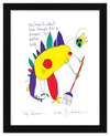 Tidy Dinosaur Art Print