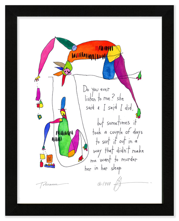 Tolerance Art Print