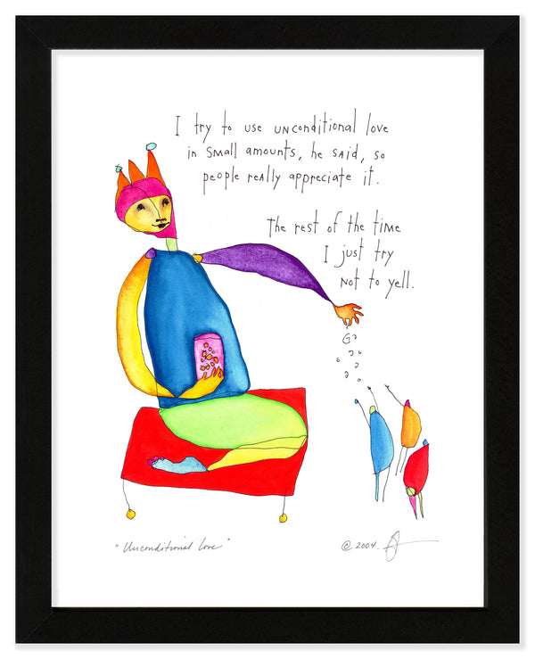 Unconditional Love Art Print