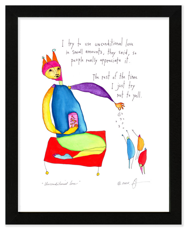 Unconditional Love Art Print