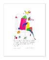 Words of Comfort Art Print