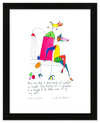 Words of Comfort Art Print