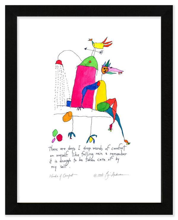 Words of Comfort Art Print
