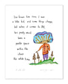 Be Like Bill Art Print