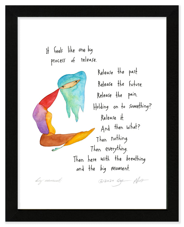 Big Moment Art Print