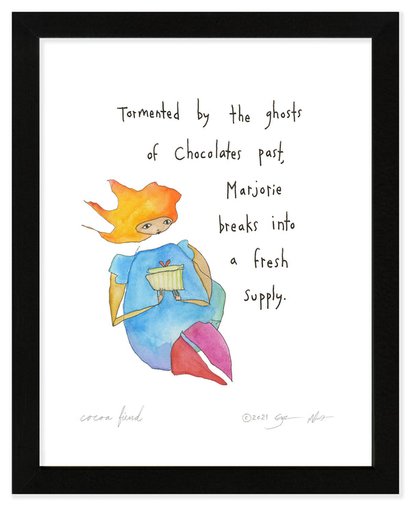 Cocoa Fiend Art Print