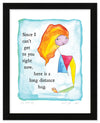 Long Distance Hug Color Wash Print